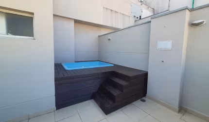 Cobertura duplex com 2 Quartos e 2 Vagas ao lado no Norte Shopping