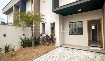 Sobrado geminado com 2 suítes + 3 banheiros, Três Rios do Norte - Jaraguá do Sul