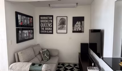 Lindo apartamento mobiliado disponível para locação.