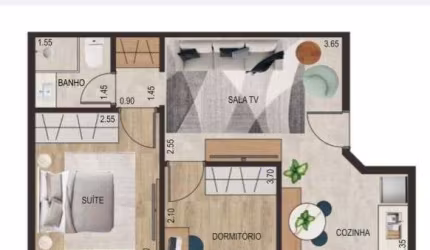 Cobertura de 3 quartos, 100m² no bairro Assunção, em São Bernardo do Campo
