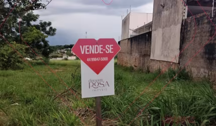 Terreno localizado no Jardim Imperial, em Umuarama-Paraná.