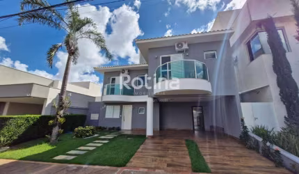 Casa Condomínio Fechado para alugar, 4 quartos, Aclimação - Uberlândia/MG - Rotina Imobiliária