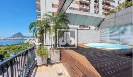 Cobertura com 3 quartos à venda na Rua do Humaitá, Humaitá, Rio de Janeiro, 183 m2 por R$ 2.150.000