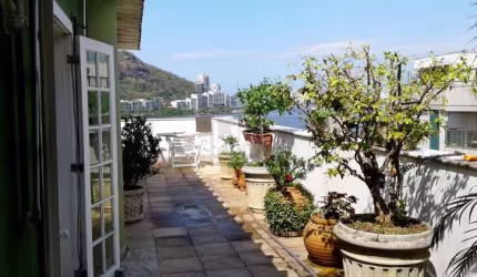 Cobertura com 3 quartos à venda na Rua Frei Leandro, Lagoa, Rio de Janeiro, 159 m2 por R$ 2.700.000