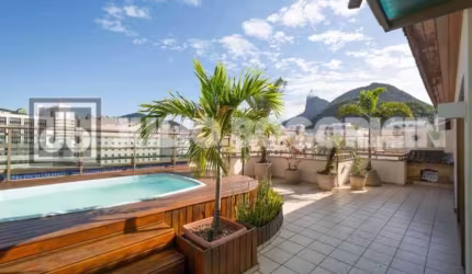 Cobertura com 4 quartos à venda na Rua Marquês de Olinda, Botafogo, Rio de Janeiro, 240 m2 por R$ 3.900.000