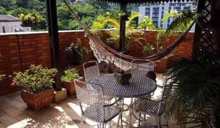 Cobertura com 4 quartos à venda na Rua Pereira da Silva, Laranjeiras, Rio de Janeiro, 421 m2 por R$ 2.500.000