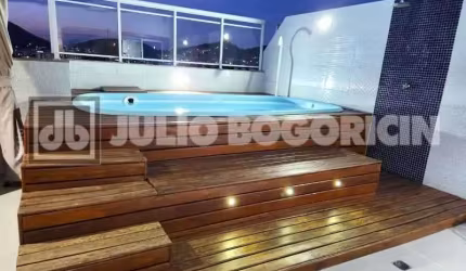 Cobertura com 3 quartos à venda na Rua Retiro dos Artistas, Pechincha, Rio de Janeiro, 136 m2 por R$ 610.000