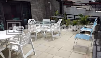 Cobertura com 3 quartos à venda na Rua Antônio de Magalhães, Recreio dos Bandeirantes, Rio de Janeiro, 180 m2 por R$ 1.100.000