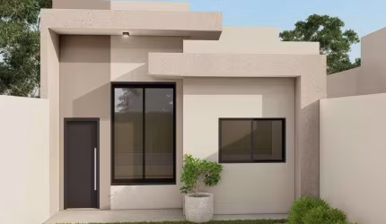 Casa com 1 suite e 2 quartos- Bairro Nova Cidade