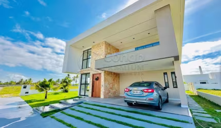 Casa Linda e Recém construída no Cond. Thai na Barra dos Coqueiros