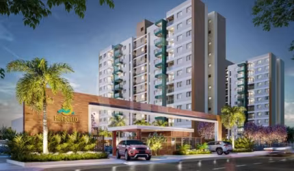 Apartamento 2/4 01 suíte, Sala, Varanda, WC Social, 01 Vaga, Sul/Leste - Coroa do Meio - Aracaju - SE