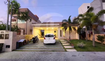 Bela casa térrea com 182m² 3/4 sendo 2 suítes à vendo no condomínio Marta Ferreira
