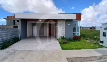 Casa com 125m² de Área construída  com 3 Quartos sendo 1 (Suíte) para Venda no Condominio Pandang Residence Bairro Povoado Olhos d`Água Barra dos Coqueiros