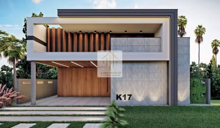 Luxuosa casa em condomínio à venda em Indaiatuba-SP, bairro Altos da Bela Vista, 3 quartos, 3 suítes, 2 salas, 4 banheiros, 4 vagas, 311m².