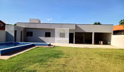 Chácara de Luxo no Vale do Sol em Indaiatuba-SP: 03 Quartos, 01 Suíte, 03 Banheiros, 220 m² de Área