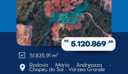Chapéu do sol - Área Urbana na Rodovia Mário Andreazza