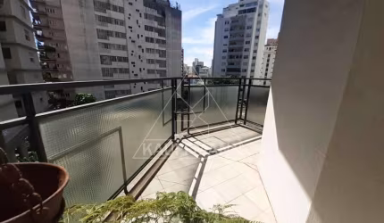 Apartamento á venda em Higienópolis - 3 Dorms, 2 Vagas - 127,00m² A.U