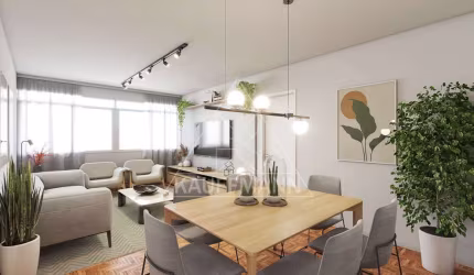 Apartamento Elegante no Jardim Paulista: 3 Dormitórios, 1 Suíte, 1 Vaga e 99m² de Área Útil