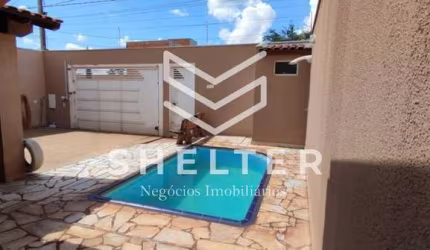 Casa térrea à venda com piscina em Bonfim Paulista, 3 dormitórios e suíte