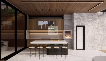 Casa Alto Padr&amp;atilde;o Arquitetura Diferenciada  Todo Conforto Casa T&amp;eacute;rrea 3 Su&amp;iacute;tes &amp;Aacute;rea de Lazer Integrada Espa&amp;ccedil;o Gourmet 2 Vagas Coberta Acabamento &