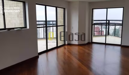 Cobertura com 4 dormitórios, 4 suítes, 6 vagas, 347,00m², em Parque Morumbi, São Paulo, SP.