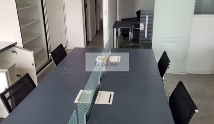 Conjunto Comerçial ,sala semi mobiliada fina ,ar condicionado , varanda , 2 vagas