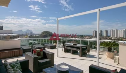 Barra da Tijuca | Cobertura 4 quartos, sendo 4 suítes