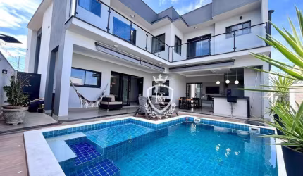 Casa com 5 dormitórios à venda, 350 m² por R$ 2.990.000,00 - Condomínio Lagos D'Icaraí - Salto/SP