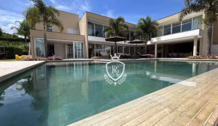 Casa com 7 dormitórios à venda, 1086 m² por R$ 25.000.000,00 - Condomínio Quinta da Baroneza - Bragança Paulista/SP