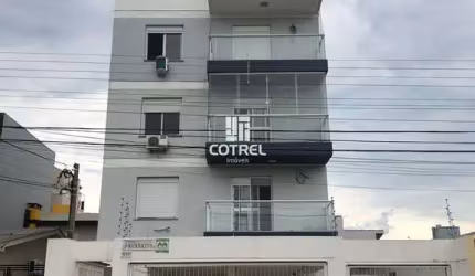 Cobertura 2 dormitórios sendo 2 suítes e 2 vagas de garagem no Bairro Camobi loc