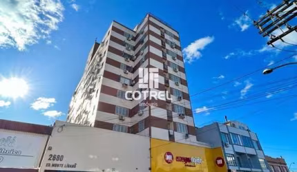 Apartamento central 3 dormitórios sendo 1 suíte e 1 vaga de garagem localizado n