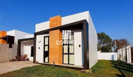 Casa 3 dormitórios 1 suíte 2 vagas de garagem localizado Bairro Diácono João Lui
