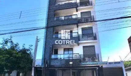 Apartamento no Residencial Green com 01 dormitório, sacada com churrasqueira, 01