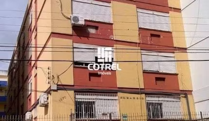 Apartamento no Edifício Baggio com 01 dormitório, cozinha, 01 vaga de garagem, s