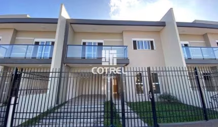 Excelente casa com 03 dormitórios uma sendo suíte, sala, churrasqueira, 02 vagas