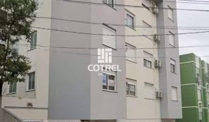 Apartamento para venda semimobiliado com 1 dormitório, 1 vaga de garagem situado