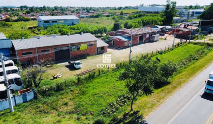 Dois Pavilhões para venda e locação com 496 m² situado no Bairro Camobi na cidad
