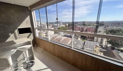 Apartamento mobiliado para venda 2 dormitórios sendo 1 suíte, 2 vagas de garagem