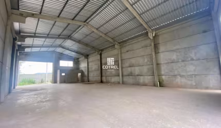 Pavilhão para locação 300 m² situado no Bairro Tomazetti na cidade de Santa Mari