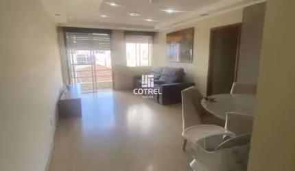 Apartamento para venda semimobiliado 3 dormitórios, 1 vaga de garagem situado no