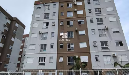 Apartamento semimobiliado para venda 1 dormitório situado no Bairro Camobi na ci