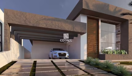 Casa em construção para venda no condomínio fechado Parque das Oliveiras