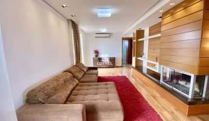 Apartamento mobiliado para locação, 2 dormitórios sendo 1 suíte, 1 vaga de garag