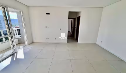 Apartamento para locação 2 dormitórios sendo 1 suíte com sacada, 1 vaga de garag