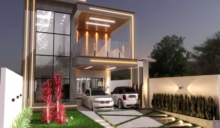 LOTE + CONSTRUÇÃO PARA VENDA NO CONDOMÍNIO MORADA DOS PÁSSAROS