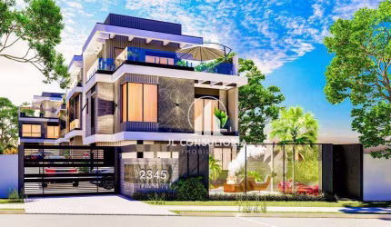 Sobrado à venda, 178 m² por R$ 1.100.000,00 - Bom Retiro - Curitiba/PR