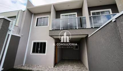 Sobrado com 3 dormitórios à venda, 90 m² por R$ 499.000,00 - Sítio Cercado - Curitiba/PR