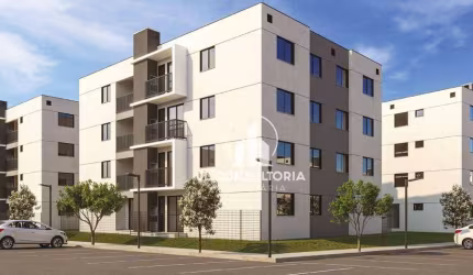Apartamento à venda, 44 m² por R$ 367.351,75 - Capão Raso - Curitiba/PR