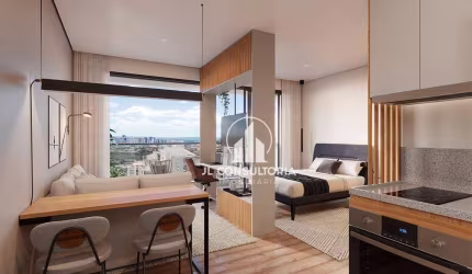 Studio à venda, 34 m² por R$ 406.400,00 - Cristo Rei - Curitiba/PR