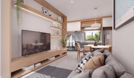 Apartamento à venda, 51 m² por R$ 329.900,00 - Cidade Jardim - São José dos Pinhais/PR